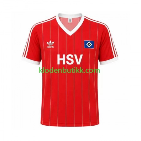 Hamburger SV 1983 Retro Borte Fotballdrakt Kortermet